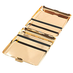 Портсигар на 20 сигарет с гравировкой Герба России в подарочной коробке Metal Cigarettes Cases варинант исполнения - 3 | Loft Concept в Липецке