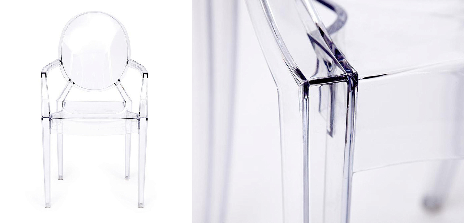 Стул Transparent Chair прозрачный Стул Transparent Chair прозрачный - Loft-Concept в Липецке