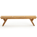 Деревянная скамья складная Jerome Wood Bench варинант исполнения - 2 | Loft Concept в Липецке