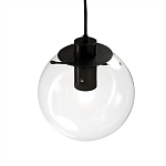 Подвесной светильник Selene Glass Ball Ceiling Lights Black  40 cm варинант исполнения - 3 | Loft Concept в Липецке