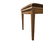 Пуф из массива бука обивка велюр Tasteful Furniture варинант исполнения - 2 | Loft Concept в Липецке