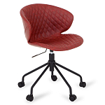 Стул из экокожи с стёжкой Kennedy варинант исполнения - 1 | Loft Concept в Липецке