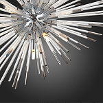 Дизайнерский светильник с лучами Morning Sun Chandelier Silver варинант исполнения - 1 | Loft Concept в Липецке