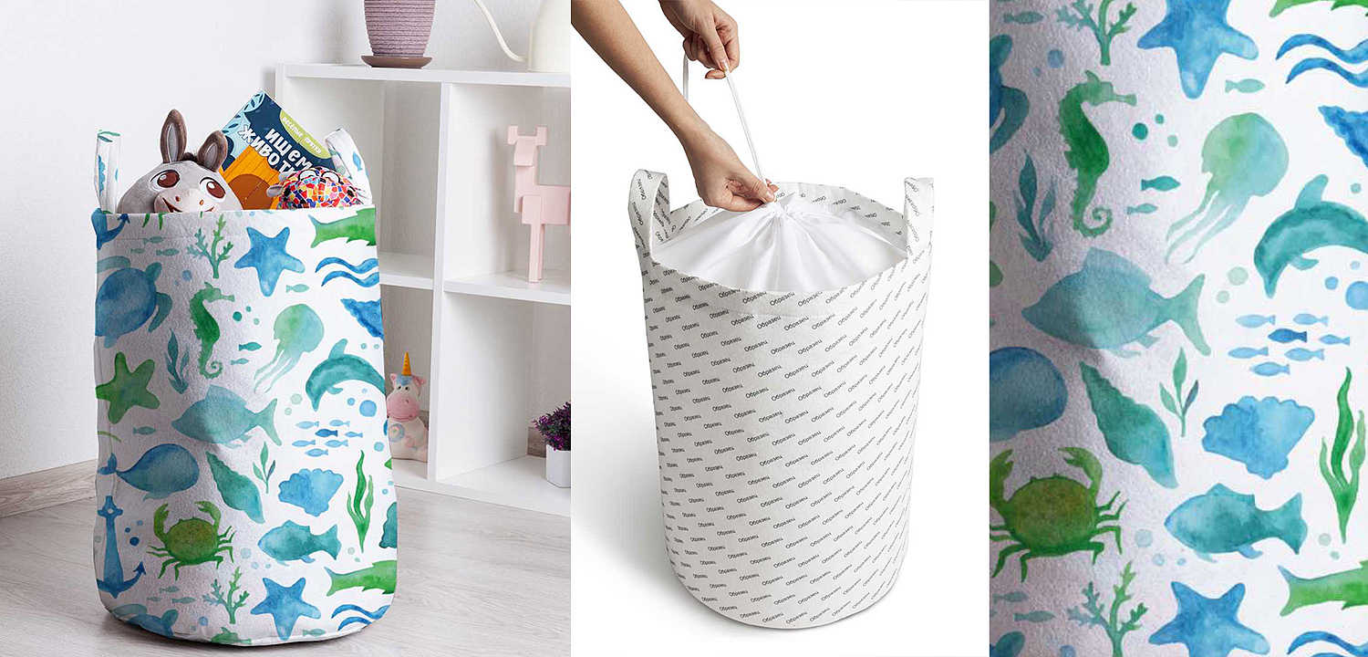 Корзина Marine life Basket Корзина Marine life Basket - Loft-Concept в Липецке