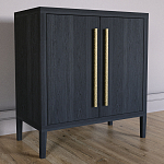 Современный Буфет Primo с 2 дверцами Черный дуб варинант исполнения - 2 | Loft Concept в Липецке