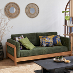 Диван двухместный Verde зеленый варинант исполнения - 7 | Loft Concept в Липецке