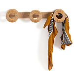 Деревянная настенная вешалка Alma Wood Hanger варинант исполнения - 2 | Loft Concept в Липецке