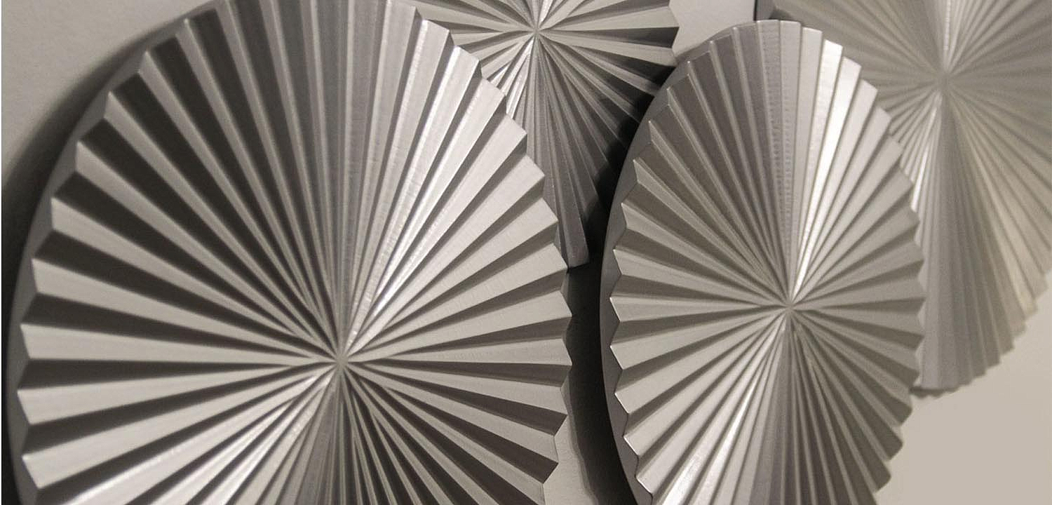 Арт-объект Apollo Silver Wall Plaque Disc 4 Арт-объект Apollo Silver Wall Plaque Disc 4 - Loft-Concept в Липецке