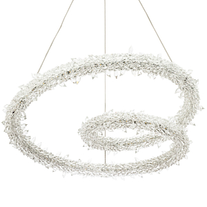 Фигурная люстра украшенная кристаллами из хрусталя Gilbertine Crystals Spiral Chandelier