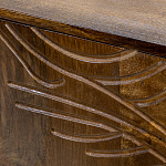 Широкая тумба с фактурным фасадом Termite варинант исполнения - 5 | Loft Concept в Липецке