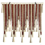 Декор настенный в Эко стиле с кисточками wall panel Thread brushes варинант исполнения - 2 | Loft Concept в Липецке