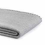 Плед из шерсти мериноса серого цвета 130×180 см Gray Waves варинант исполнения - 2 | Loft Concept в Липецке