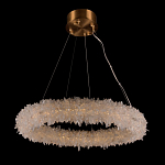 Люстра круглая с натуральным горным хрусталем Crystal Shimmer варинант исполнения - 1 | Loft Concept в Липецке