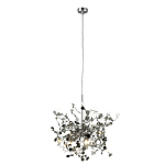 Подвесной светильник с металлическими круглыми элементами Terzani Argent варинант исполнения - 3 | Loft Concept в Липецке