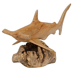 Статуэтка из дерева рыба-молот Animals of the World варинант исполнения - 4 | Loft Concept в Липецке