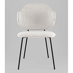 Стул Bellamy букле светло-серый варинант исполнения - 4 | Loft Concept в Липецке