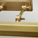 Светильник для картин с призматическим плафоном и двойными регулируемыми шарнирами Elstead Lighting варинант исполнения - 8 | Loft Concept в Липецке