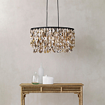 Люстра овальная с подвесками из устричных раковин Sea Ravens варинант исполнения - 4 | Loft Concept в Липецке