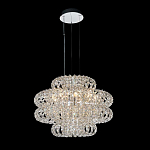 Люстра круглая с россыпью хрусталя Perfection of Diamonds варинант исполнения - 1 | Loft Concept в Липецке