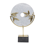 Декоративный арт-объект из мрамора Marble Ring варинант исполнения - 1 | Loft Concept в Липецке