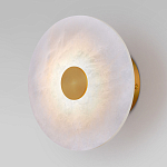 Бра светодиодный с мраморным рассеивателем латунь варинант исполнения - 2 | Loft Concept в Липецке