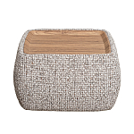 Столик прикроватный мягкий Soft Table from Chenille варинант исполнения - 1 | Loft Concept в Липецке