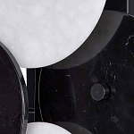 Бра светодиодное из черно-белых дисков Contrast Sample варинант исполнения - 1 | Loft Concept в Липецке