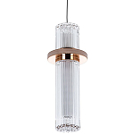 Подвесной светильник золото Odile Acrylic Tube Hanging Lamp Gold варинант исполнения - 1 | Loft Concept в Липецке