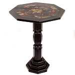 Кофейный стол из натуральных камней Змеевик и Яшма Natural Stone Tables варинант исполнения - 7 | Loft Concept в Липецке