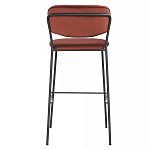 Стул барный с широкой полукруглой спинкой Chair Smooth Shapes варинант исполнения - 3 | Loft Concept в Липецке