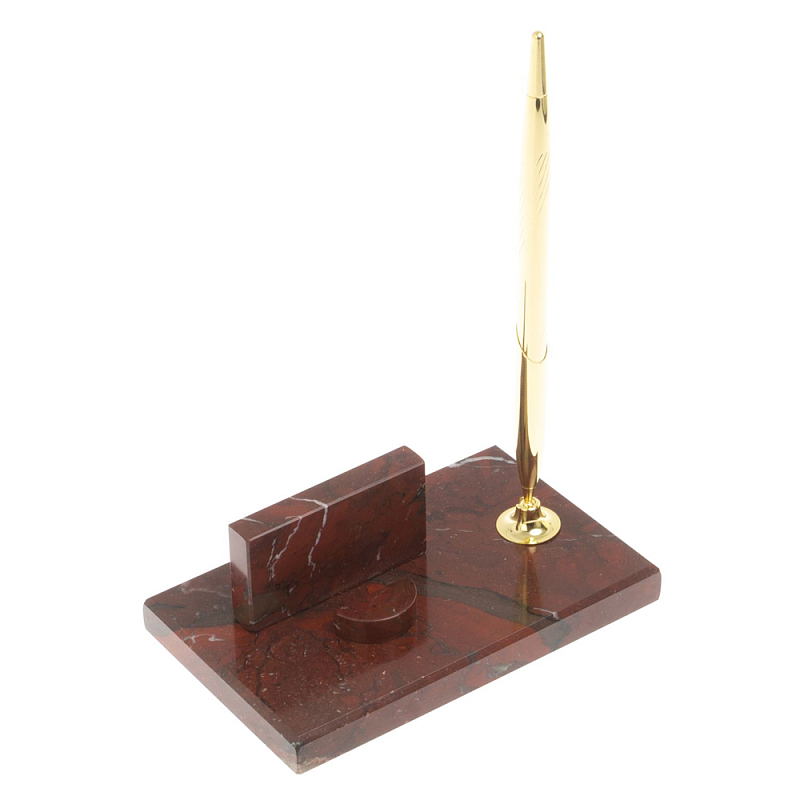 Подставка для телефона с ручкой из натурального камня креноид Natural Stone Stand Креноид Золотой Подставка для телефона с ручкой из натурального камня креноид Natural Stone Stand Креноид Золотой в Липецке | Loft Concept