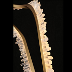 Подвесной светильник с декоративными элементами в виде кристаллов Smooth Shine варинант исполнения - 4 | Loft Concept в Липецке