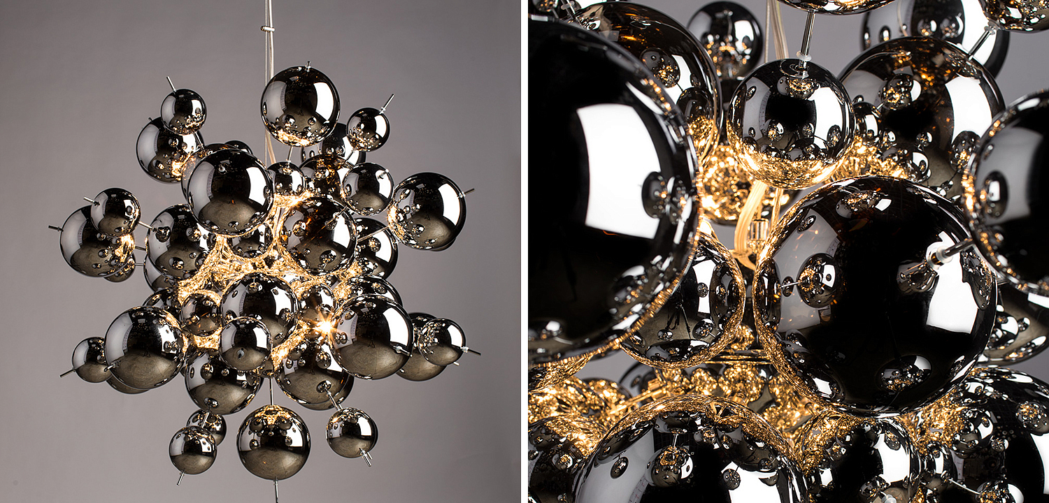 Люстра Bubbles of Mercury Chandelier Люстра Bubbles of Mercury Chandelier - Loft-Concept в Липецке