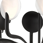 Люстра с плафонами в виде черно-белых дисков Ideal Shade Combination варинант исполнения - 1 | Loft Concept в Липецке