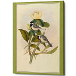 Постер на холсте с изображением птиц Blooming Birds Poster варинант исполнения - 10 | Loft Concept в Липецке