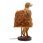 Настольная лампа Цурикат плафон из меха варинант исполнения - 2 | Loft Concept в Липецке