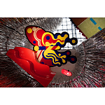 Дизайнерский ковер в виде бабочки Poltronova Tappeto Farfalla Rug варинант исполнения - 11 | Loft Concept в Липецке