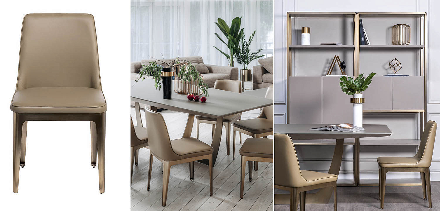 Стул Vohaul Chair beige Стул Vohaul Chair beige - Loft-Concept в Липецке