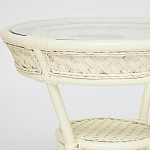 Комплект террасный из ротанга Eloise белый варинант исполнения - 7 | Loft Concept в Липецке