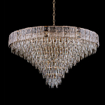 Люстра с каскадом из прозрачного хрусталя Constant Sparks варинант исполнения - 14 | Loft Concept в Липецке