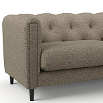 Мебельная ткань Шенилл коричневый цвет 138 см T4-28 варинант исполнения - 6 | Loft Concept в Липецке