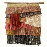 Текстильное Панно с бахромой варинант исполнения - 4 | Loft Concept в Липецке