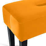 Мягкий  пуф на черных ножках Winton Pouf варинант исполнения - 20 | Loft Concept в Липецке