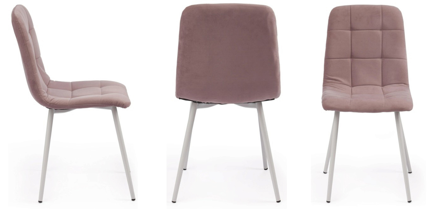Стул Nancy Velour Smoky Rose Chair Стул Nancy Velour Smoky Rose Chair - Loft-Concept в Липецке