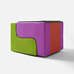 Дизайнерское кресло розовое Poltronova Sofo Rosancio Armchair варинант исполнения - 12 | Loft Concept в Липецке