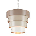 Подвесной светильник фигурный из 4-х широких колец Alternating Rings варинант исполнения - 1 | Loft Concept в Липецке