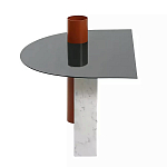 Дизайнерский журнальный стол с рельефным основанием Dutynor варинант исполнения - 1 | Loft Concept в Липецке