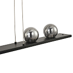 Светодиодная линейная люстра IONA Сhandelier black 103 варинант исполнения - 3 | Loft Concept в Липецке