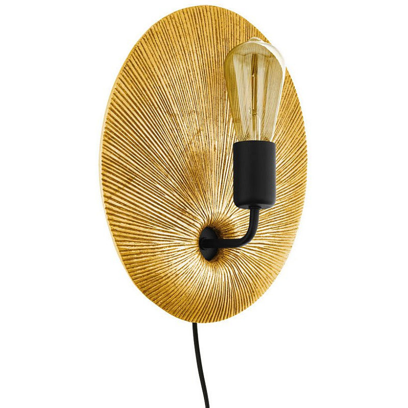 Бра bird of paradise Черный Глянцевое золото Бра bird of paradise Черный Глянцевое золото в Липецке | Loft Concept