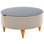 Круглый журнальный стол Garner Round Coffee Table Light варинант исполнения - 1 | Loft Concept в Липецке
